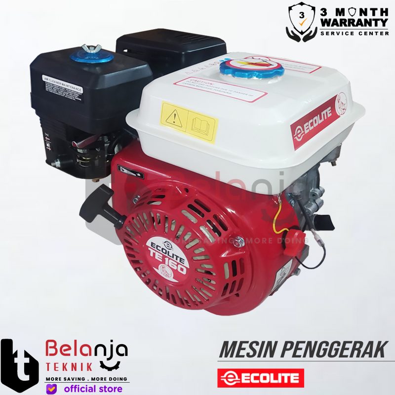 Ecolite Mesin Penggerak Bensin Engine Serbaguna TE-160 5.5 Hp - Image 3