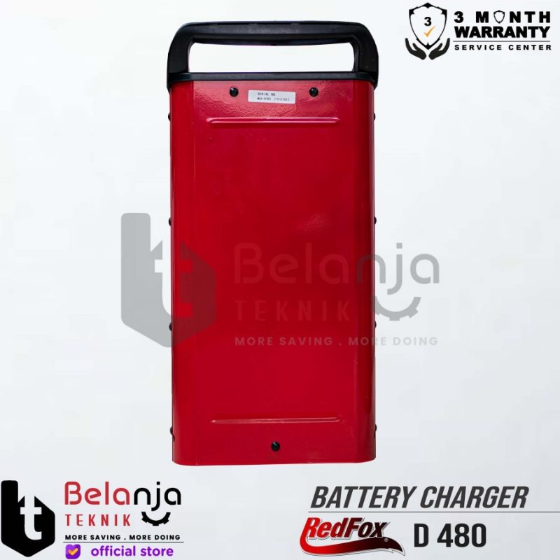 Redfox Cas Setrum Aki ACCU Mobil Max D480 Battery Charger Max D 480 - Image 3