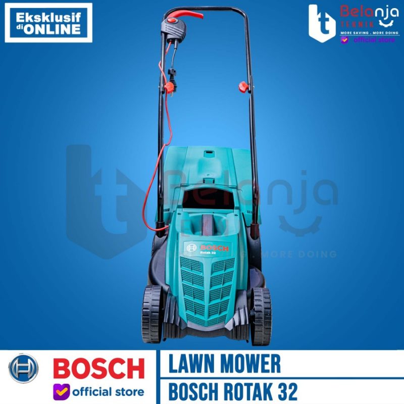 Bosch Mesin Potong Rumput Dorong Listrik Rotak 32 Lawn Mower 1200 Watt - Image 4